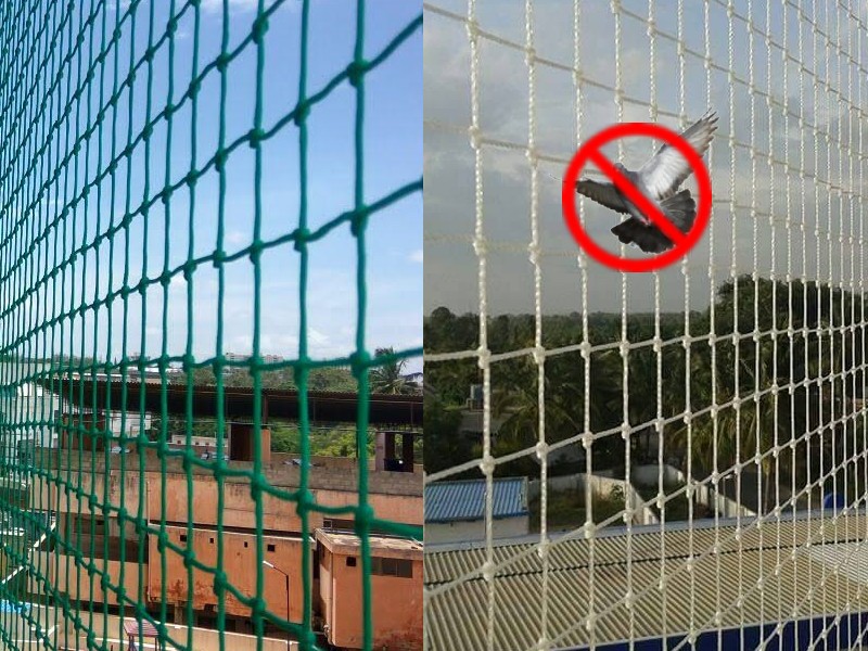 Pigeon Protection Nets for Balconies in Chennai, Call 9791170467 for Quote and Online Price.